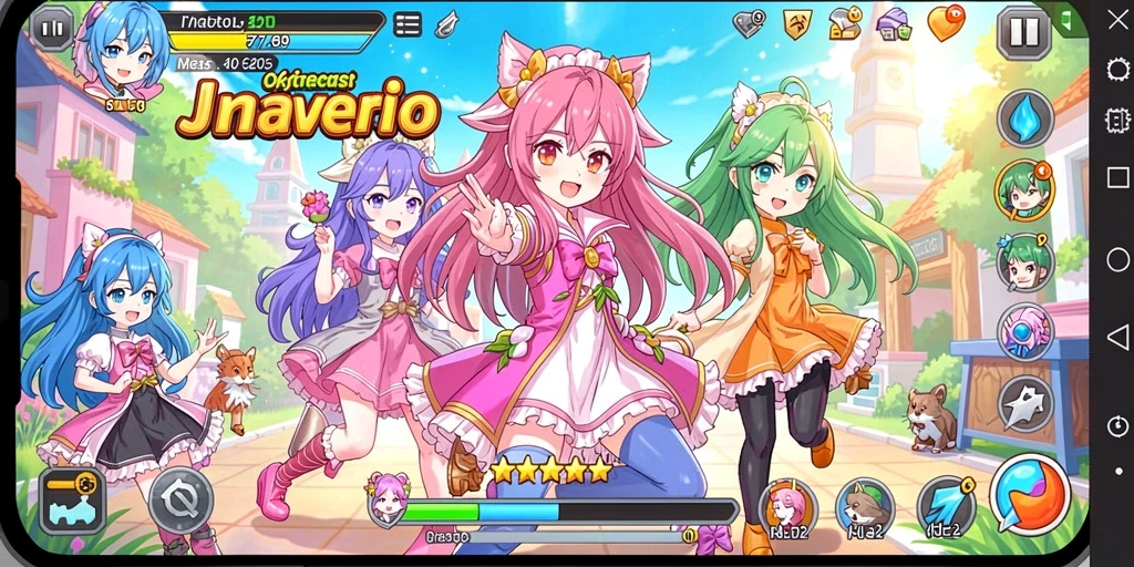Tangkapan layar fitur multiplayer yang mendebarkan.