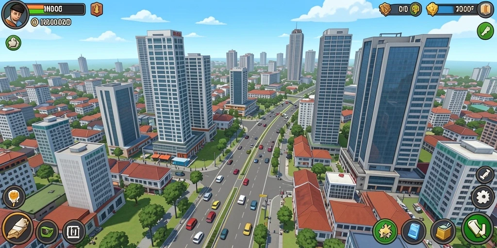 Fitur multiplayer yang memungkinkan permainan bersama teman.
