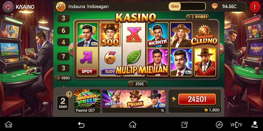 Tangkapan layar memperlihatkan fitur multiplayer dengan pemain lain.