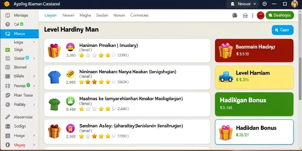 Pengaturan karakter yang dapat disesuaikan dengan mudah.