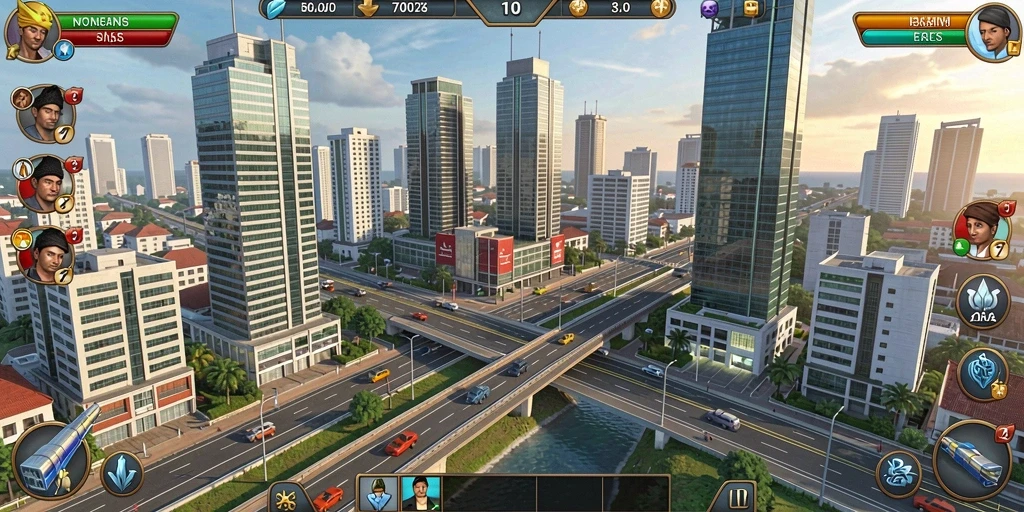 Pengalaman multiplayer yang seru dan interaktif.