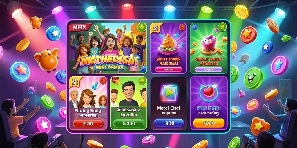 Cuplikan aksi seru dalam permainan di level baru.