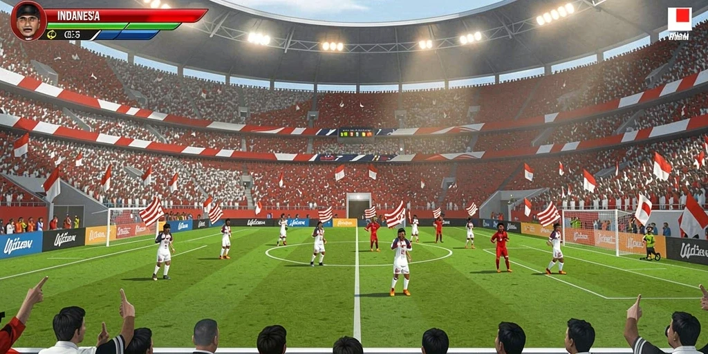 Screenshot dari pemandangan menakjubkan dalam game.